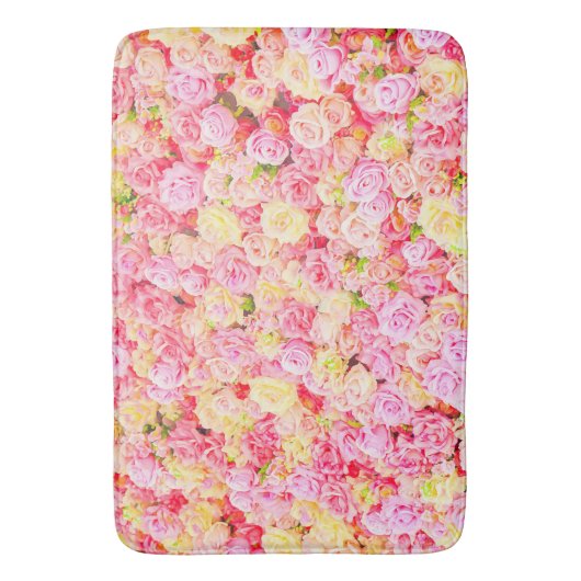 Rose Badematte (Vorderseite Vertikal)