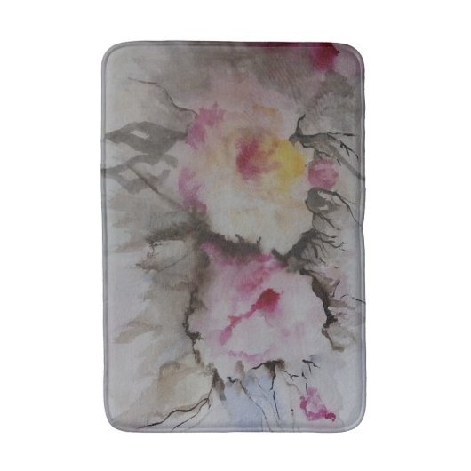 Rose Badematte (Vorderseite Vertikal)