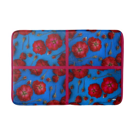 Rose Badematte (Vorderseite)