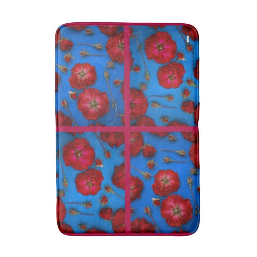 Rose Badematte (Vorderseite Vertikal)