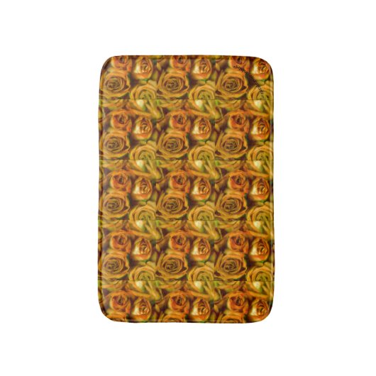 Rose Badematte (Vorderseite Vertikal)