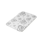 Rose Badematte (Schrägansicht)