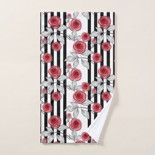 Rose Badhandtuch Set (Handtuch)