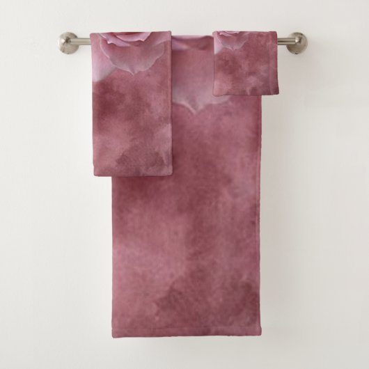 Rose Badhandtuch Set (Insitu)