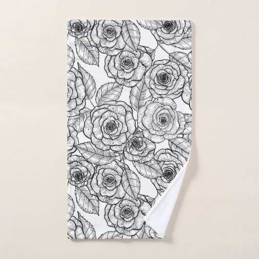 Rose Badhandtuch Set (Handtuch)