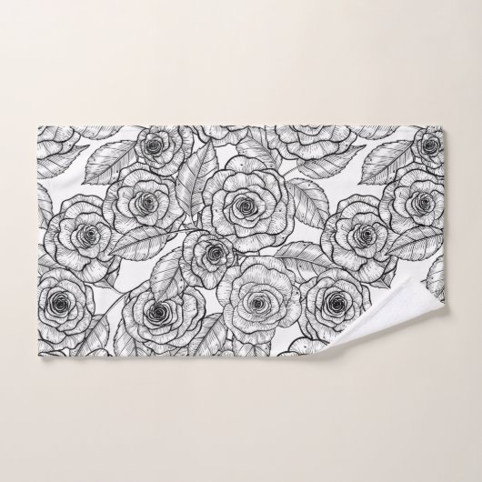 Rose Badhandtuch Set (Handtuch)