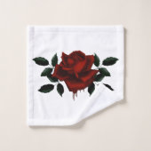 Rose Badhandtuch Set (Waschlappen)