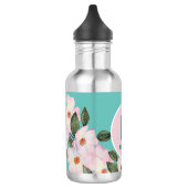 Rose Ballerina Monogramm Edelstahlflasche (Links)