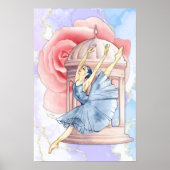 Rose Ballerina Poster (Vorne)