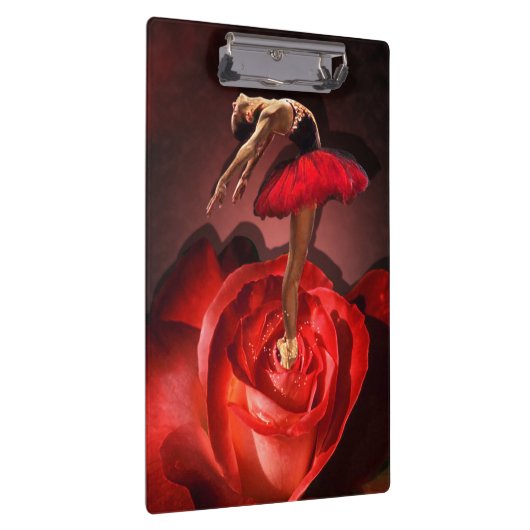 Rose Ballerina - Zwischenablage Klemmbrett (Rechts)