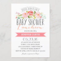 Rose Banner Luncheon | Babyparty