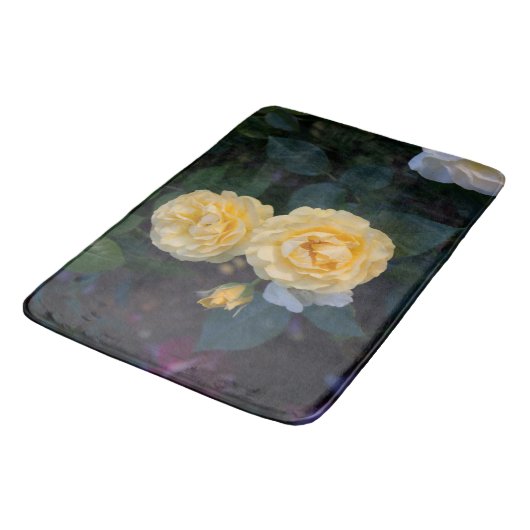 Rose Bath Mat Badematte (Schrägansicht)