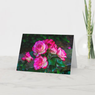 Rose Beauty Card Feiertagskarte