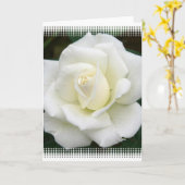 Rose bedeutet Grußkarte Karte (Gelbe Blume)