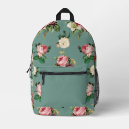 Rose Bedruckter Rucksack