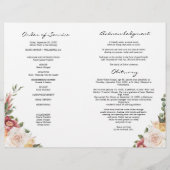 Rose: Beerdigung von Lebensgefahr Flyer (Hinten)