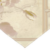 Rose beige gerahmt tischdecke (Schrägansicht)