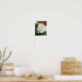 Rose Beige Hintergrund Poster (Küche)