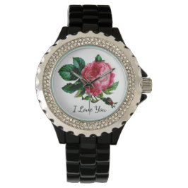 Rose beobachten armbanduhr