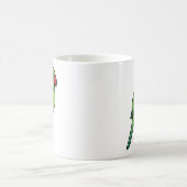 Rose-beringter Parakeet Kaffeetasse (Mittel)