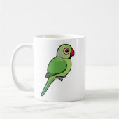 Rose-beringter Parakeet Kaffeetasse (Links)