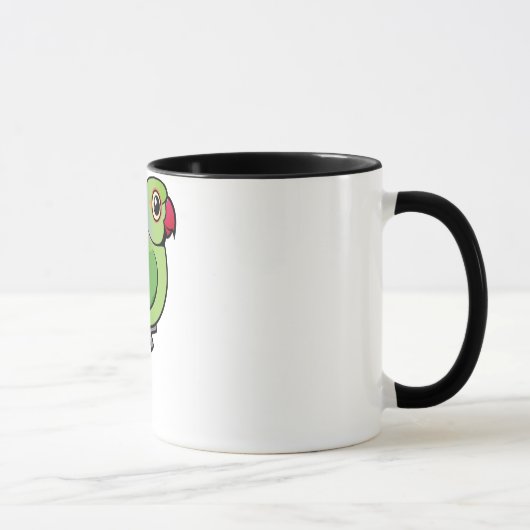 Rose-beringter Parakeet Tasse (Rechts)
