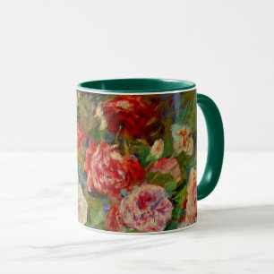 Rose, berühmtes Gemälde von Pierre-Auguste Renoir, Tasse