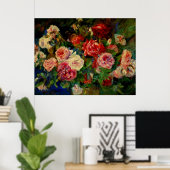 Rose, berühmtes Gemälde von Pierre Renoir, Poster (Heimbüro)