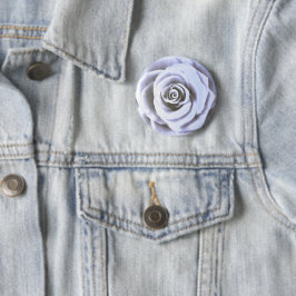 Rose "Big Bale Blue" Button