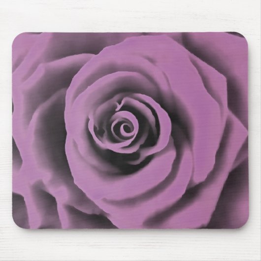 Rose "Big Dark Lavender" Mousepad (Vorne)