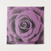 Rose "Big Dark Lavender" Wandteppich (Vorderseite)