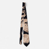 Rose Bio Kreise Krawatte (Rückseite)