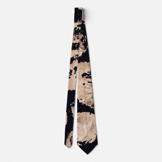 Rose Bio Kreise Krawatte (Rückseite)