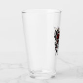 Rose & Bird Trinkgeschirr Glas (Rechts)