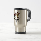 Rose & Bird Tumbler Reisebecher (VorderseiteRechts)