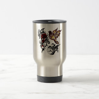 Rose & Bird Tumbler Reisebecher
