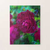 "Rose-Blasen" Puzzle (Vertikal)