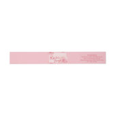 Rose Blätter Blush Soap Band Wrap (Flach)