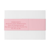 Rose Blätter Blush Soap Band Wrap (Rückseitenbeispiel)