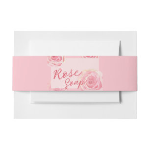 Rose Blätter Blush Soap Band Wrap