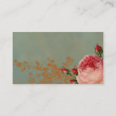 Rose Blenheim - Platzkarte (Rückseite)