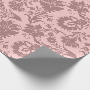 Rose Bloral Blush Pink Pastell Mauve Lilac Royal Geschenkpapier
