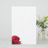 Rose Blossom Briefpapier (Stehend Vorderseite)