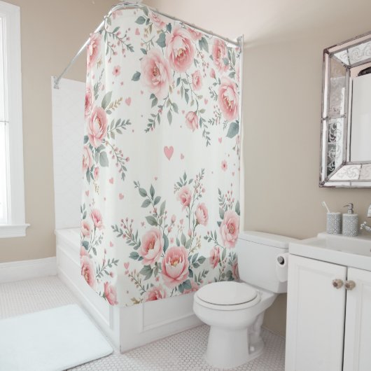 Rose Blossom Duschvorhang (Beispiel)