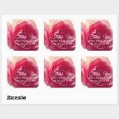 Rose Blossom Fotografy Brautparty Aufkleber (Blatt)