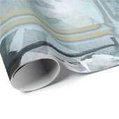 Rose Blue Dreamy Geschenkpapier (Rolleneckpunkt)