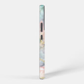 Rose Blue Gold Marble Samsung Galaxy Hülle (Rechte Seite)