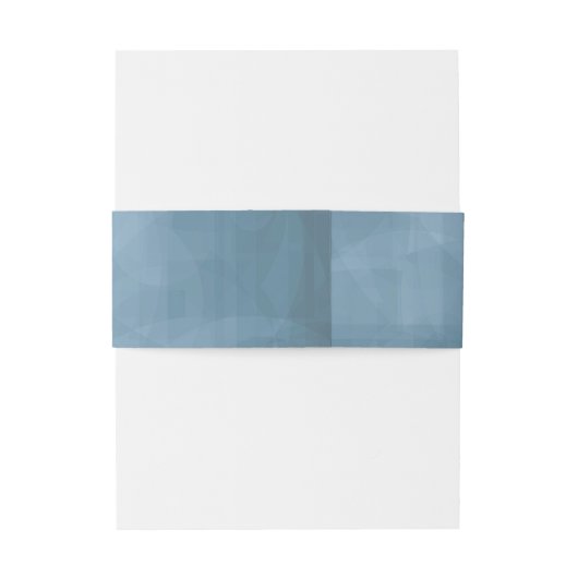 Rose Blue/Peach Wedding ID584 Einladungsbanderole (Rückseitenbeispiel)