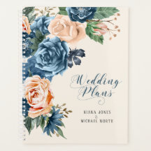 Rose Blue/Peach Wedding Plans ID584