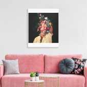 Rose Blühen jedes Mal Leinwanddruck (Insitu (Wohnzimmer))